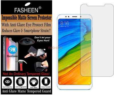 Fasheen Tempered Glass Guard for MI REDMI 5 PLUS (Matte Finish)(Pack of 1)