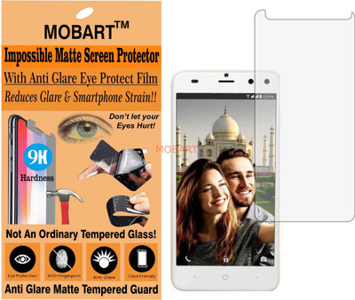 MOBART Tempered Glass Guard for INTEX STAARI 11 (Matte Finish)(Pack of 1)