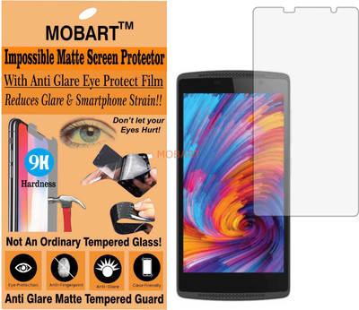 MOBART Tempered Glass Guard for INTEX AQUA CRAZE (Matte Finish)(Pack of 1)