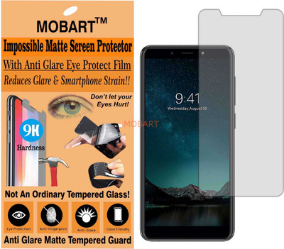 MOBART Tempered Glass Guard for LAVA Z51 (Matte Finish)(Pack of 1)