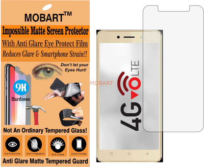 MOBART Tempered Glass Guard for ITEL A40 (Matte Finish)(Pack of 1)