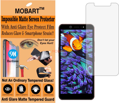 MOBART Tempered Glass Guard for ITEL A44 PRO (Matte Finish)(Pack of 1)