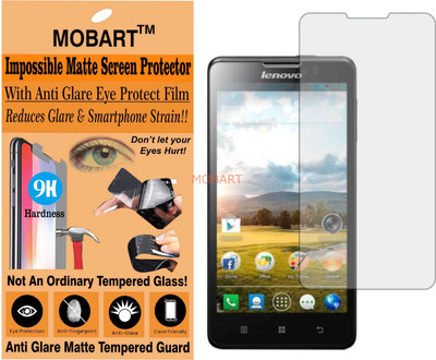 MOBART Tempered Glass Guard for LENOVO P780 SMARTPHONE (Matte Finish)(Pack of 1)