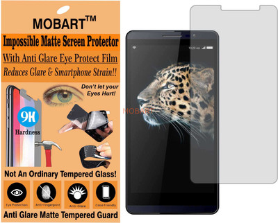 MOBART Tempered Glass Guard for KARBONN QUATTRO L55 HD (Matte Finish)(Pack of 1)