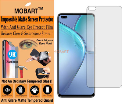 MOBART Tempered Glass Guard for INFINIX ZERO 8 (Matte Finish)(Pack of 1)