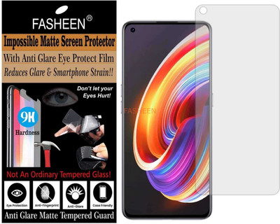 Fasheen Tempered Glass Guard for REALME X7 RMX2176 (Matte Finish)(Pack of 1)