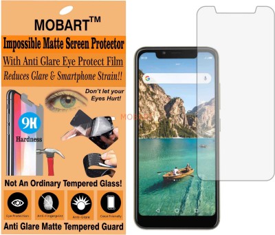 MOBART Tempered Glass Guard for IVOOMI Z1 (Matte Finish)(Pack of 1)