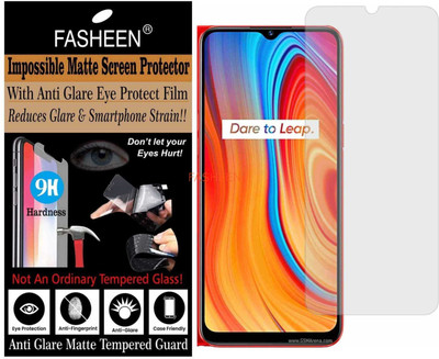 Fasheen Tempered Glass Guard for REALME C3I (Matte Finish)(Pack of 1)