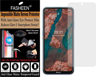 Fasheen Tempered Glass Guard for NOKIA X20 (Matte Finish)(Pack of 1)