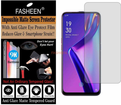 Fasheen Tempered Glass Guard for OPPO K3 (Matte Finish)(Pack of 1)