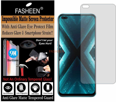 Fasheen Tempered Glass Guard for REALME X3 (Matte Finish)(Pack of 1)