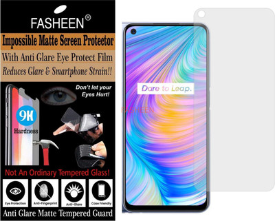 Fasheen Tempered Glass Guard for REALME Q2 RMX 2117 (Matte Finish)(Pack of 1)