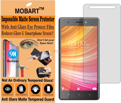 MOBART Tempered Glass Guard for LAVA P7 (Matte Finish)(Pack of 1)
