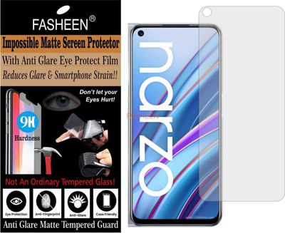 Fasheen Tempered Glass Guard for REALME NARZO 30 RMX 2156 (Matte Finish)(Pack of 1)