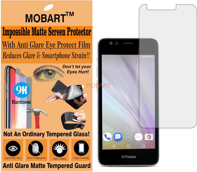 MOBART Tempered Glass Guard for INFOCUS M425 BINGO (Matte Finish)(Pack of 1)