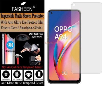 Fasheen Tempered Glass Guard for OPPO CPH 2211 (Matte Finish)(Pack of 1)