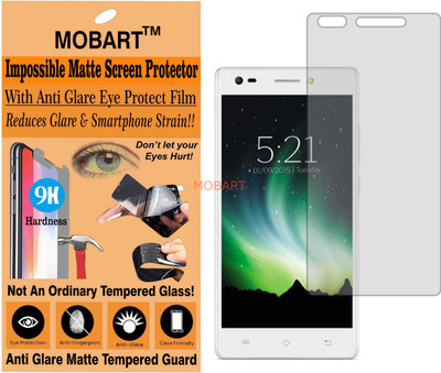 MOBART Tempered Glass Guard for LAVA X5 (Matte Finish)(Pack of 1)