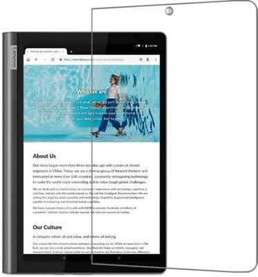 Flipkart SmartBuy Tempered Glass Guard for Lenovo Yoga Smart Tab 10.1 Inch(Pack of 1)