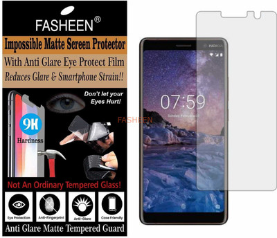 Fasheen Tempered Glass Guard for NOKIA 7 PLUS (Matte Finish)(Pack of 1)