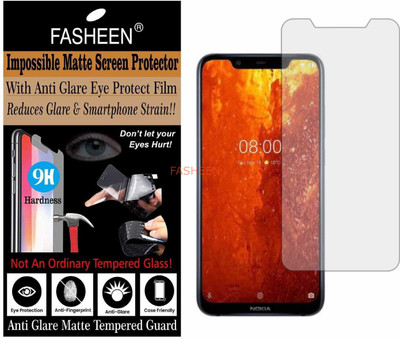 Fasheen Tempered Glass Guard for NOKIA 8.1 (Matte Finish)(Pack of 1)