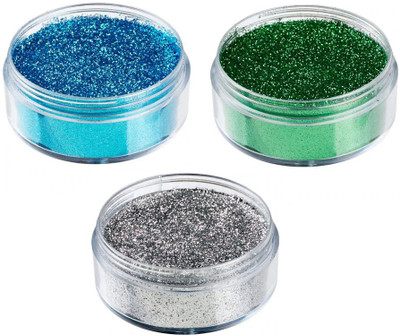 YAWI Super Bright Multi Colors Eye Dry Thick Shimmer Glitters(Multi Shade)