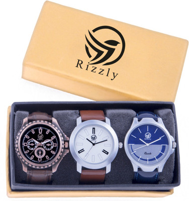 Rizzly Analog Watch  - For Men