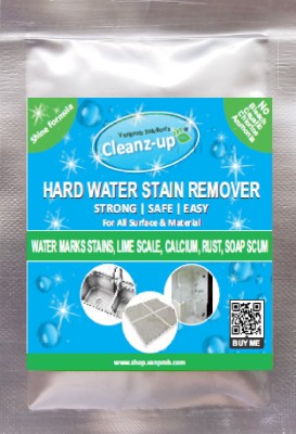 Cleanz-up Hard Water Marks Limescale Stain Remover - 50 gms (1 - Pack) Stain Remover