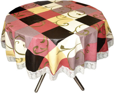 Dasvilla Printed 4 Seater Table Cover(Multicolor, PVC)