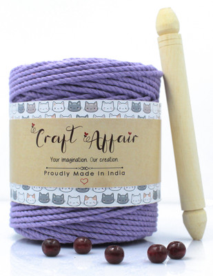 Craft Affair Lavender Thread(100 m Pack of1)