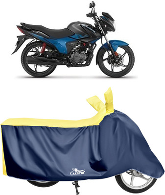 DROHAR Waterproof Two Wheeler Cover for Hero(Glamour, Yellow)
