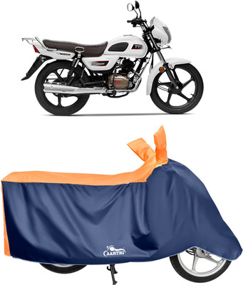 XAFO Waterproof Two Wheeler Cover for TVS(Radeon, Orange)