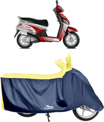 DROHAR Waterproof Two Wheeler Cover for Mahindra(Gusto, Yellow)