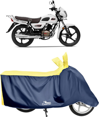 DROHAR Waterproof Two Wheeler Cover for TVS(Radeon, Yellow)