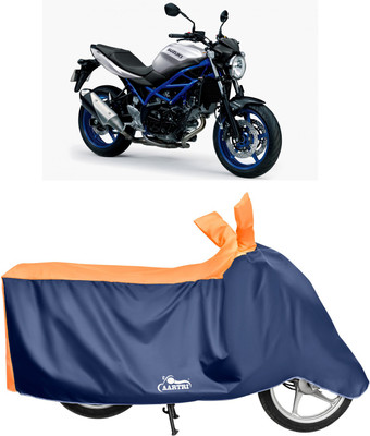 XAFO Waterproof Two Wheeler Cover for Suzuki(SV650, Orange)
