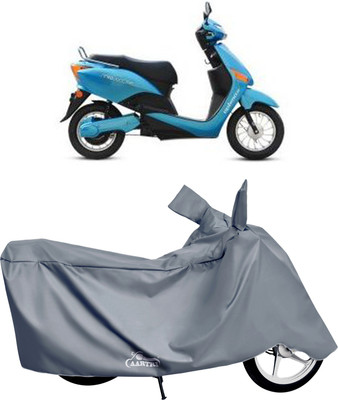 DROHAR Waterproof Two Wheeler Cover for Hero(Electric, Grey)