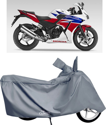 XAFO Waterproof Two Wheeler Cover for Honda(CBR300R, Grey)