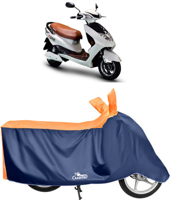 XAFO Waterproof Two Wheeler Cover for Okinawa(Raise, Orange)