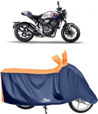 VITSOA Waterproof Two Wheeler Cover for Honda(CB1000R, Orange)