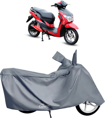 XAFO Waterproof Two Wheeler Cover for Hero(Electric, Grey)