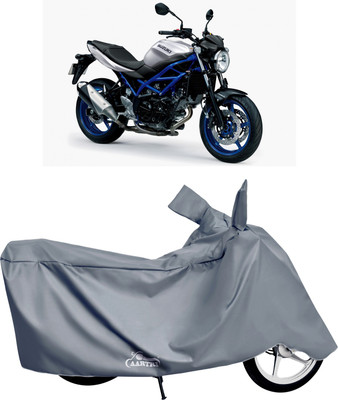 DROHAR Waterproof Two Wheeler Cover for Suzuki(SV650, Grey)