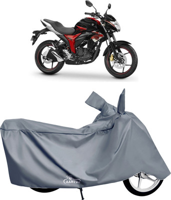 XAFO Waterproof Two Wheeler Cover for Suzuki(Gixxer, Grey)