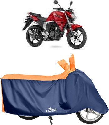 XAFO Waterproof Two Wheeler Cover for Yamaha(FZ-FI, Orange)