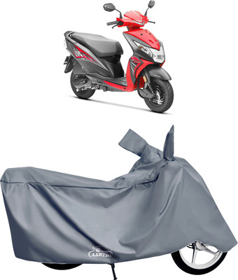 DROHAR Waterproof Two Wheeler Cover for Honda(Dio, Grey)