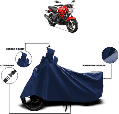 KEDIT Two Wheeler Cover for Hero(Xtreme Sports, Blue)