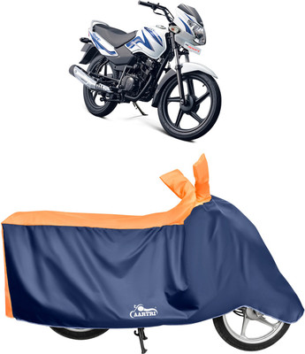 XAFO Waterproof Two Wheeler Cover for TVS(Sport, Orange)