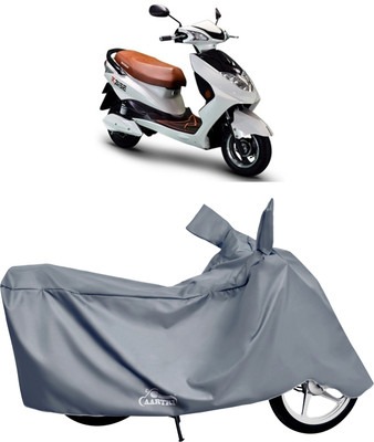 XAFO Waterproof Two Wheeler Cover for Okinawa(Raise, Grey)