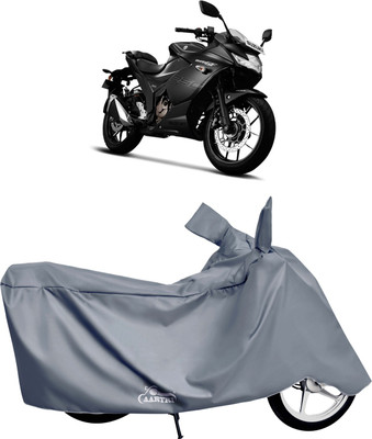 XAFO Waterproof Two Wheeler Cover for Suzuki(Gixxer, Grey)