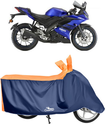 DROHAR Waterproof Two Wheeler Cover for Yamaha(YZF, Orange)