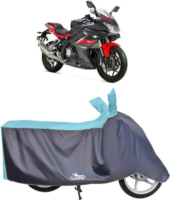 DROHAR Waterproof Two Wheeler Cover for Benelli(302R, Blue)