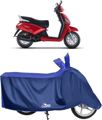 DROHAR Waterproof Two Wheeler Cover for Mahindra(Gusto, Blue)
